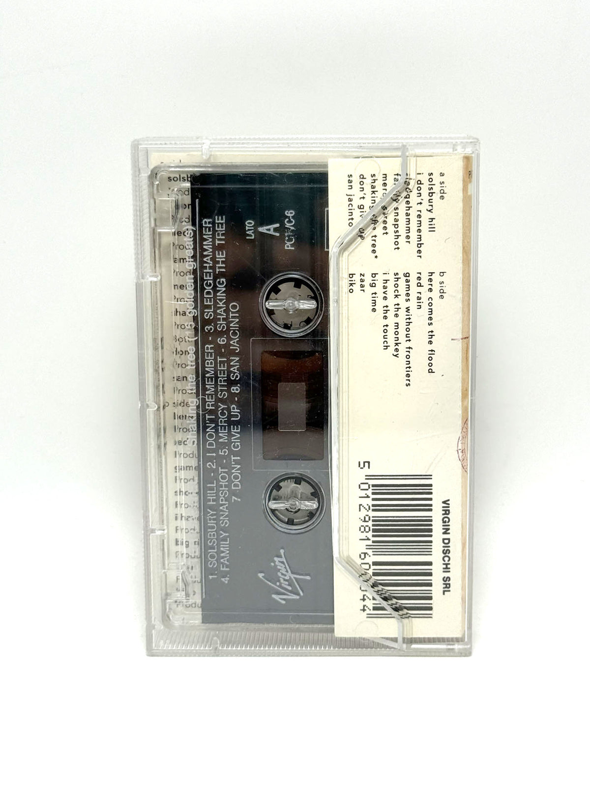 Lotto 22 cassette Genesis Phil Collins Peter Gabriel audio tape mc musicassette