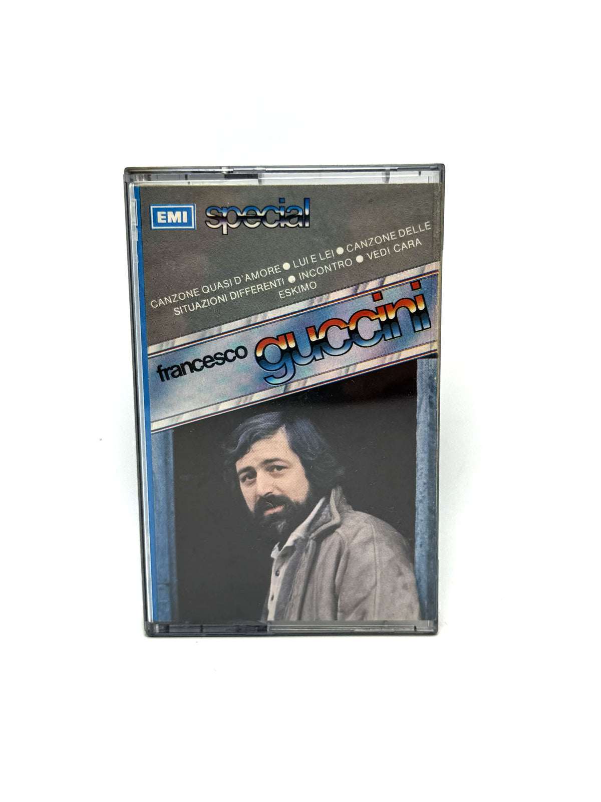 Lotto 12 cassette Francesco Guccini audio tape mc musicassette rare