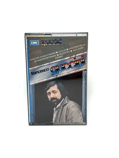 Lotto 12 cassette Francesco Guccini audio tape mc musicassette rare
