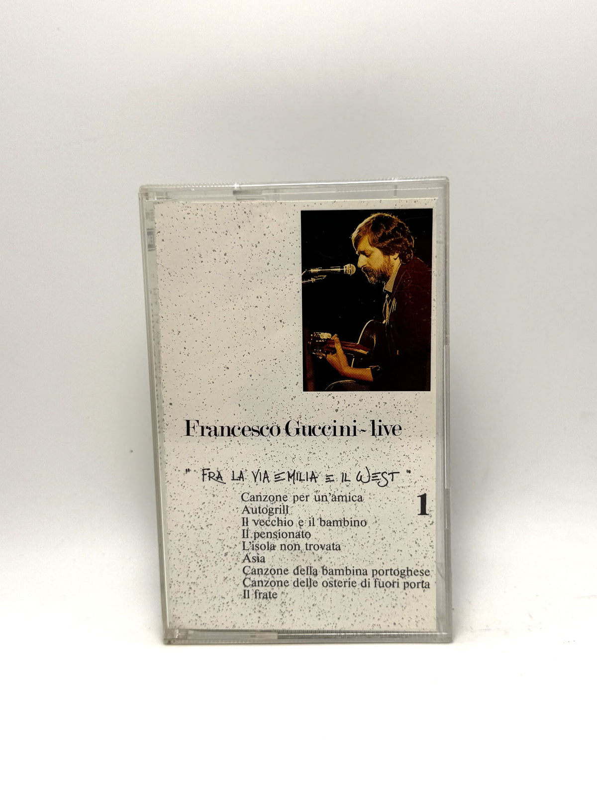Lotto 12 cassette Francesco Guccini audio tape mc musicassette rare