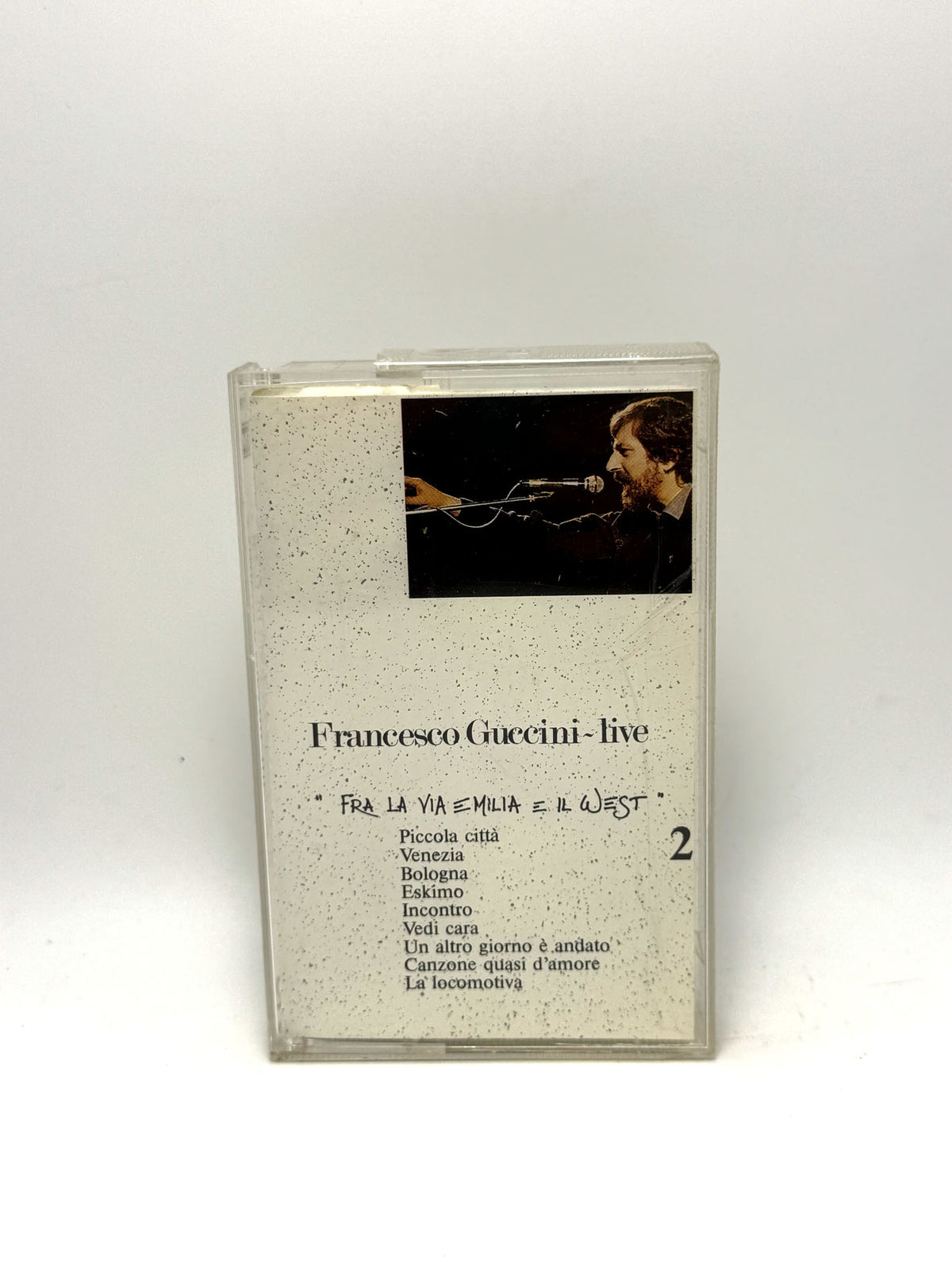 Lotto 12 cassette Francesco Guccini audio tape mc musicassette rare