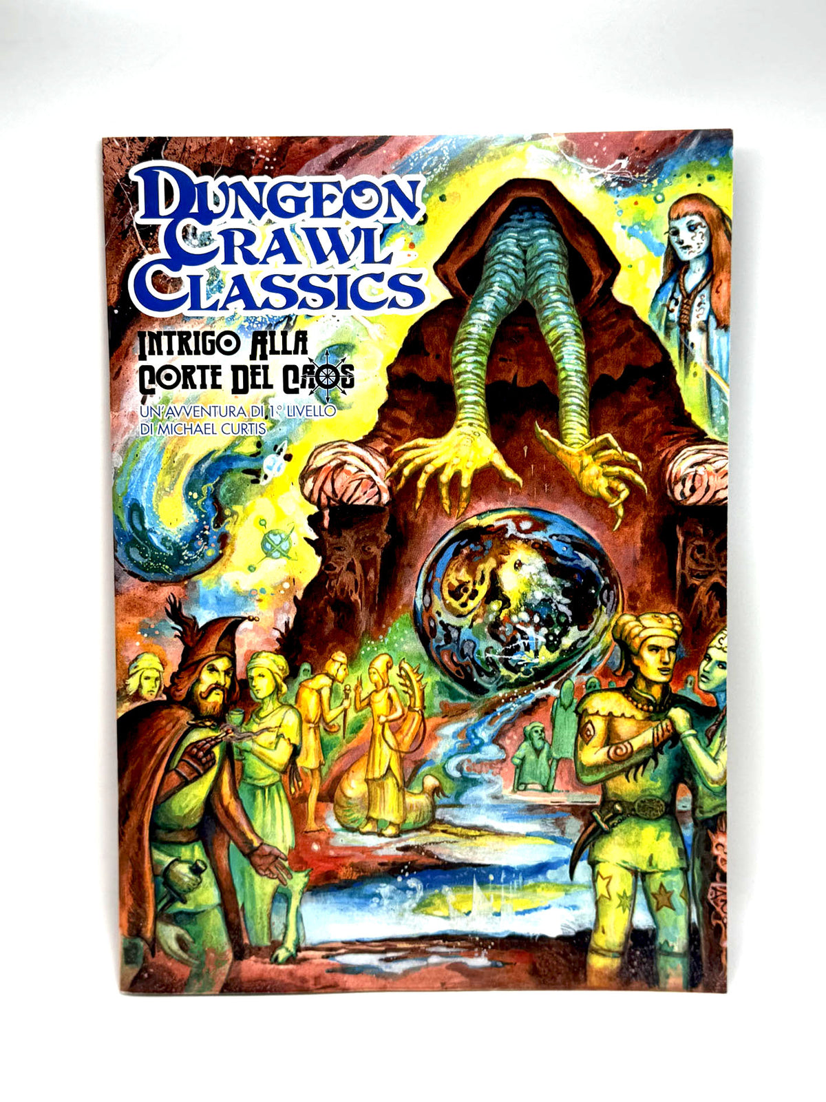 Intrigo alla Corte del Caos. Avventura di 1° Livello per Dungeon Crawl Classics Espansione Gioco da tavolo Kaizoku Press