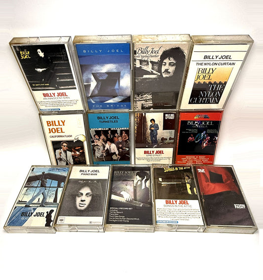 Lotto 13 cassette Billy Joel cassetta audio tape mc musicassette rare