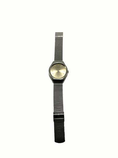 Orologio Swatch Skingoldenblink acciaio inox donna