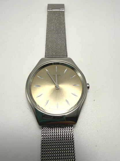 Orologio Swatch Skingoldenblink acciaio inox donna