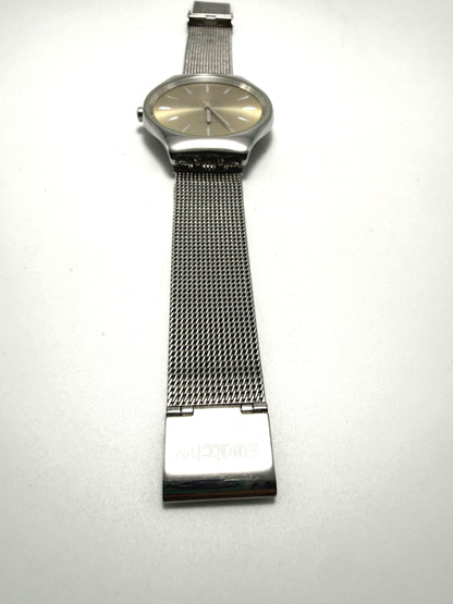 Orologio Swatch Skingoldenblink acciaio inox donna