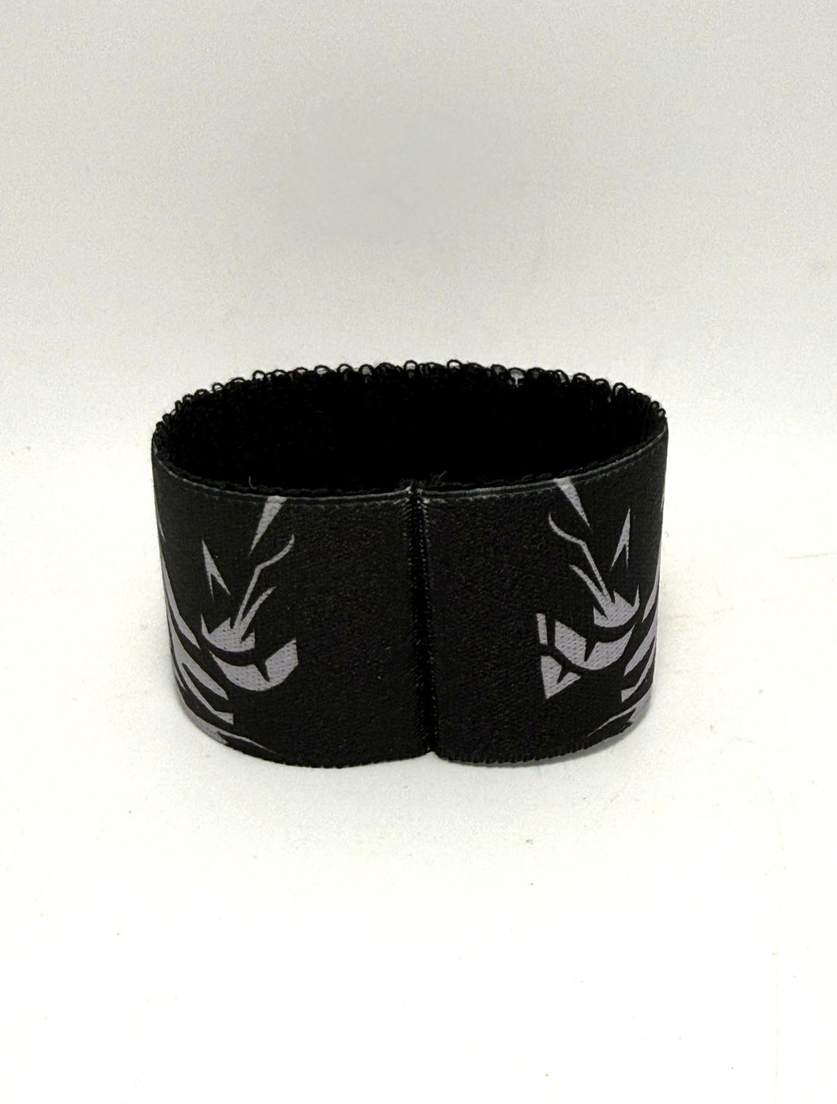 AC/DC Polsiera Polsino Bracciale Rock Elastico Tessuto con stampa logo