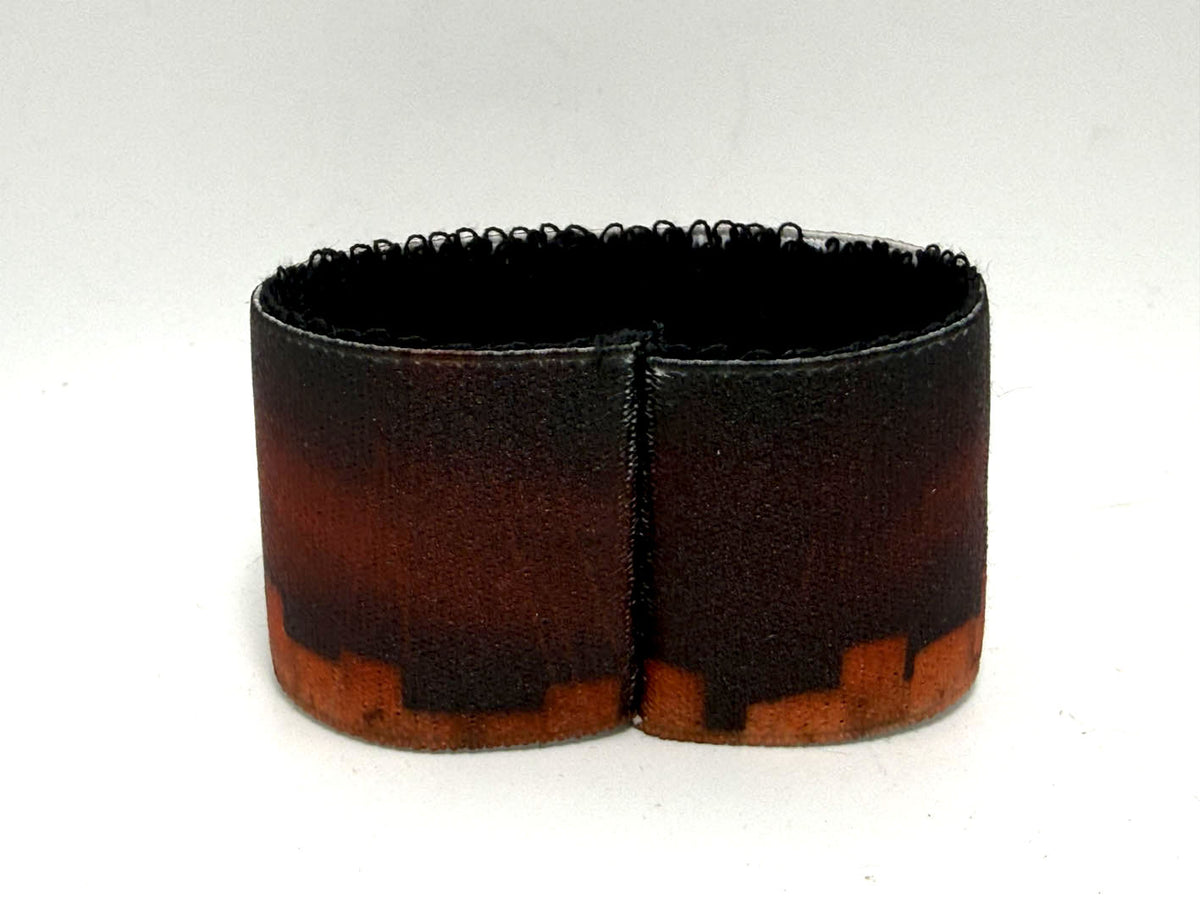 Metallica Polsiera Polsino Bracciale Rock Elastico Tessuto con stampa logo