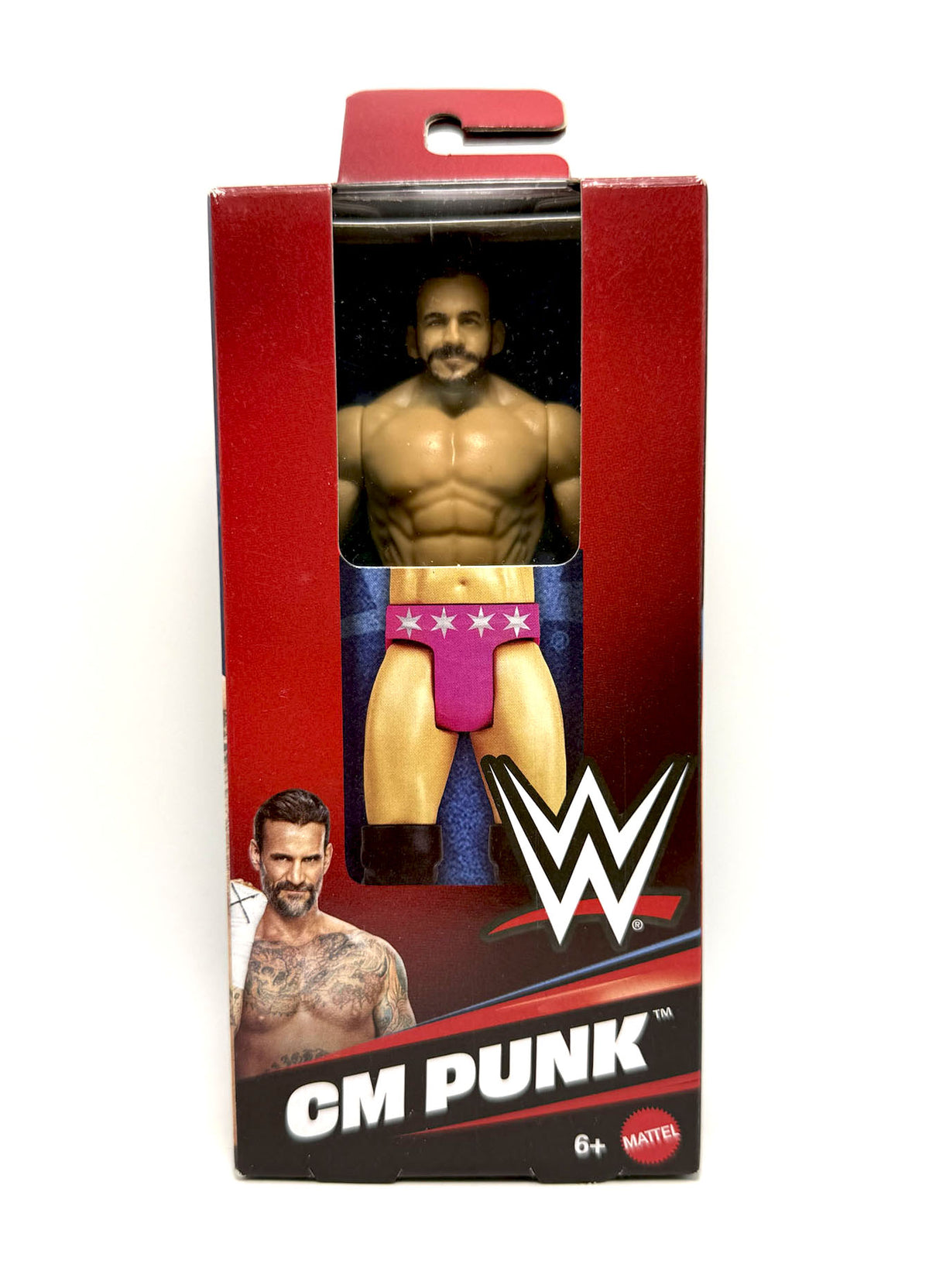 CM Punk Action figure Wrestling WWE Mattel Wrestler Doll