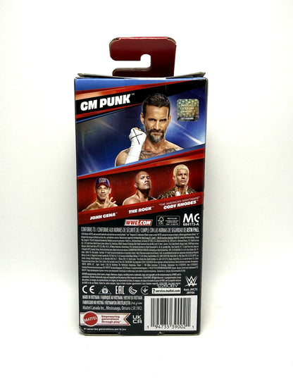 CM Punk Action figure Wrestling WWE Mattel Wrestler Doll