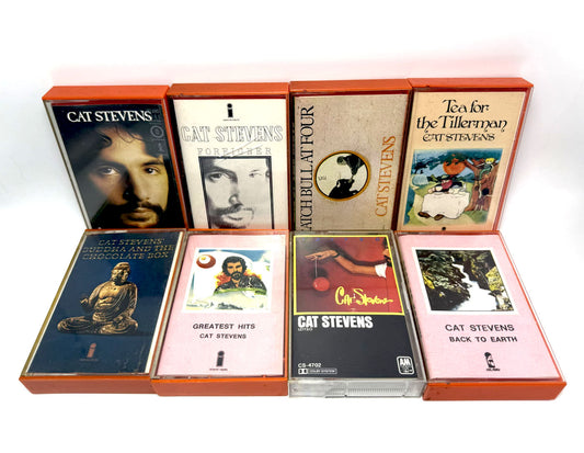 Lotto 8 Musicassette MC Cat Stevens Folk Rock Pop cassette Audio Tape