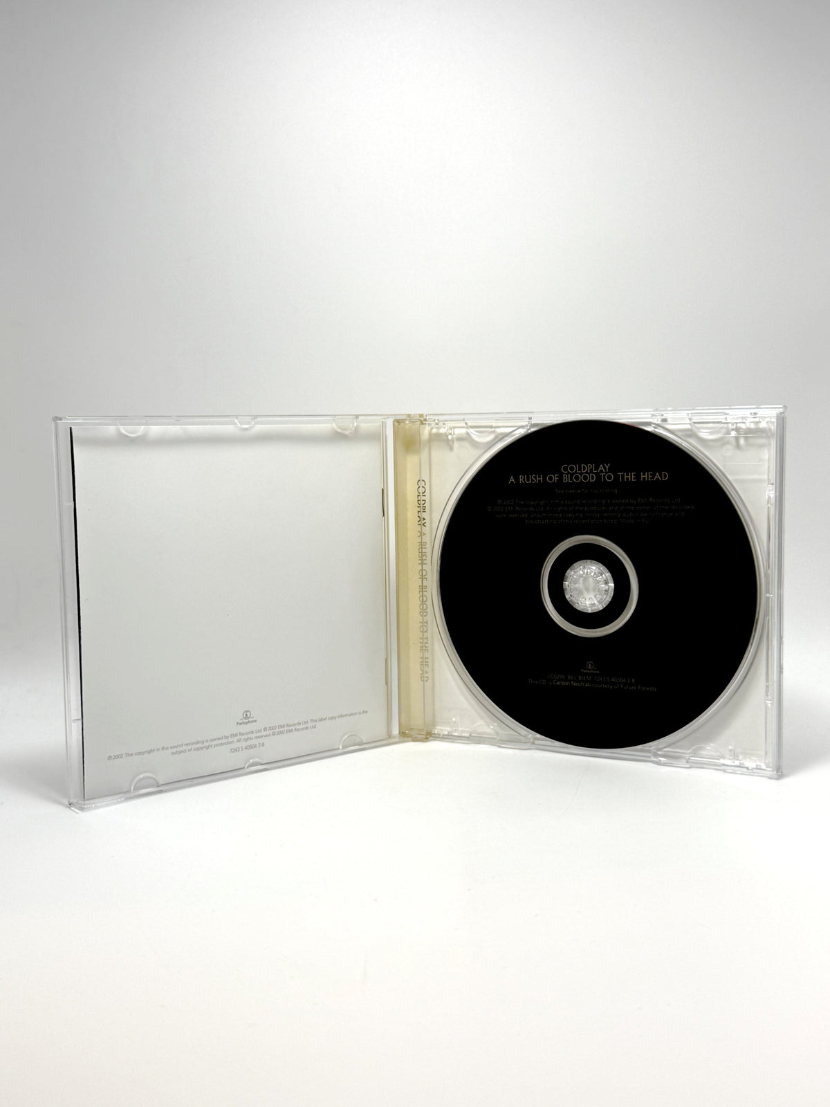 Coldplay A Rush Of Blood To The Head CD Audio