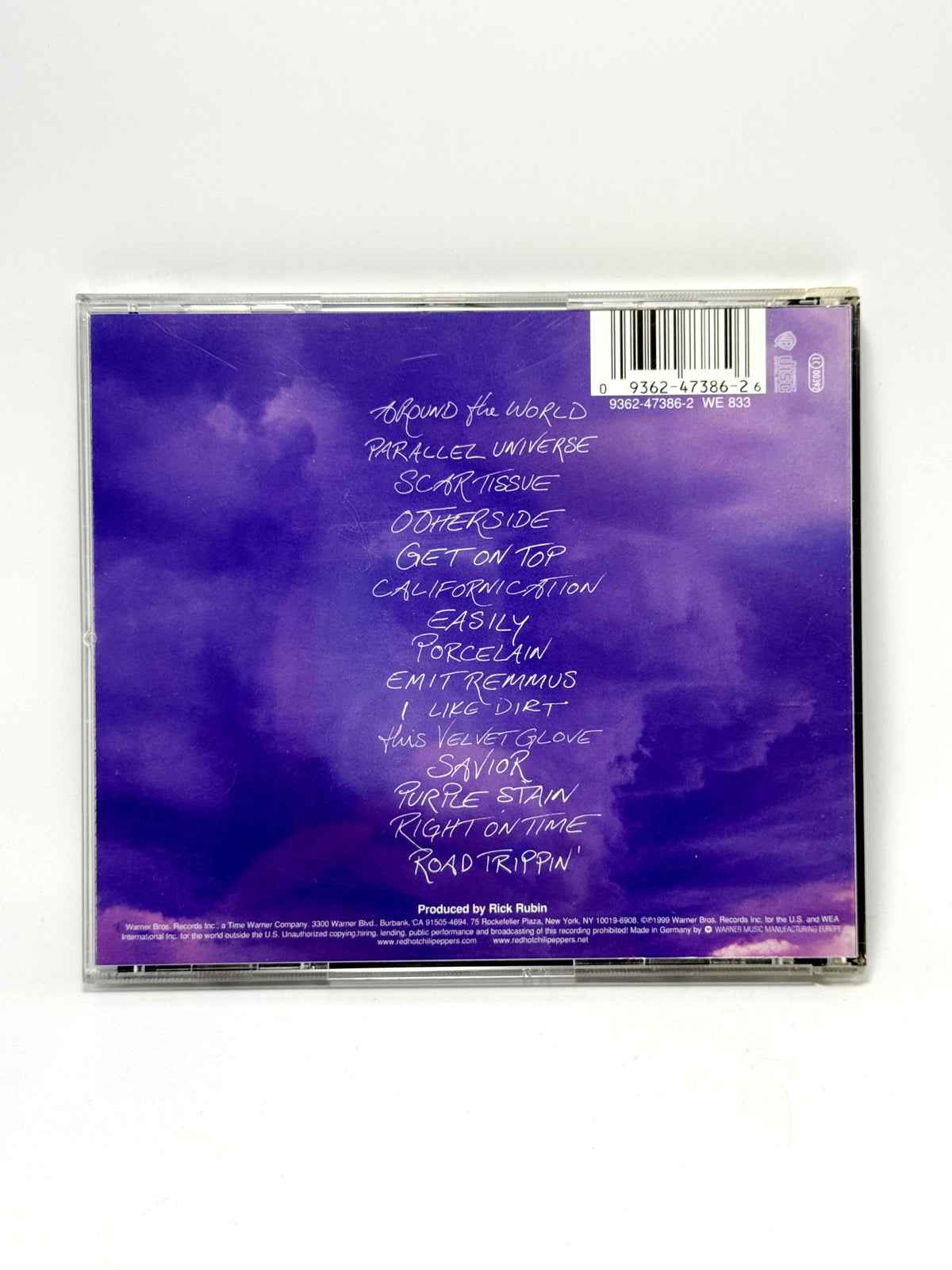 Red Hot Chili Peppers Californication CD Audio