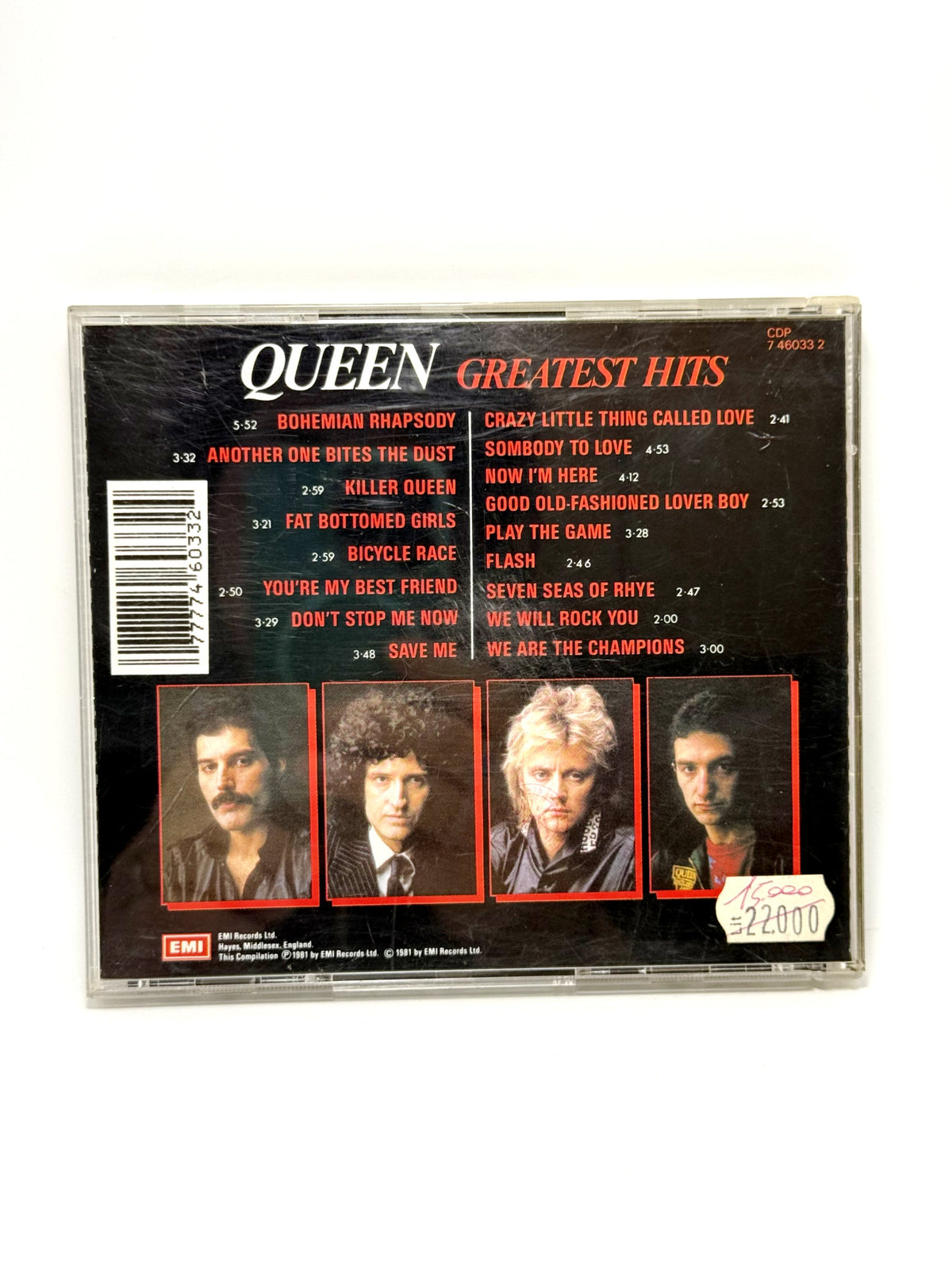 Queen Greatest Hits CD Audio